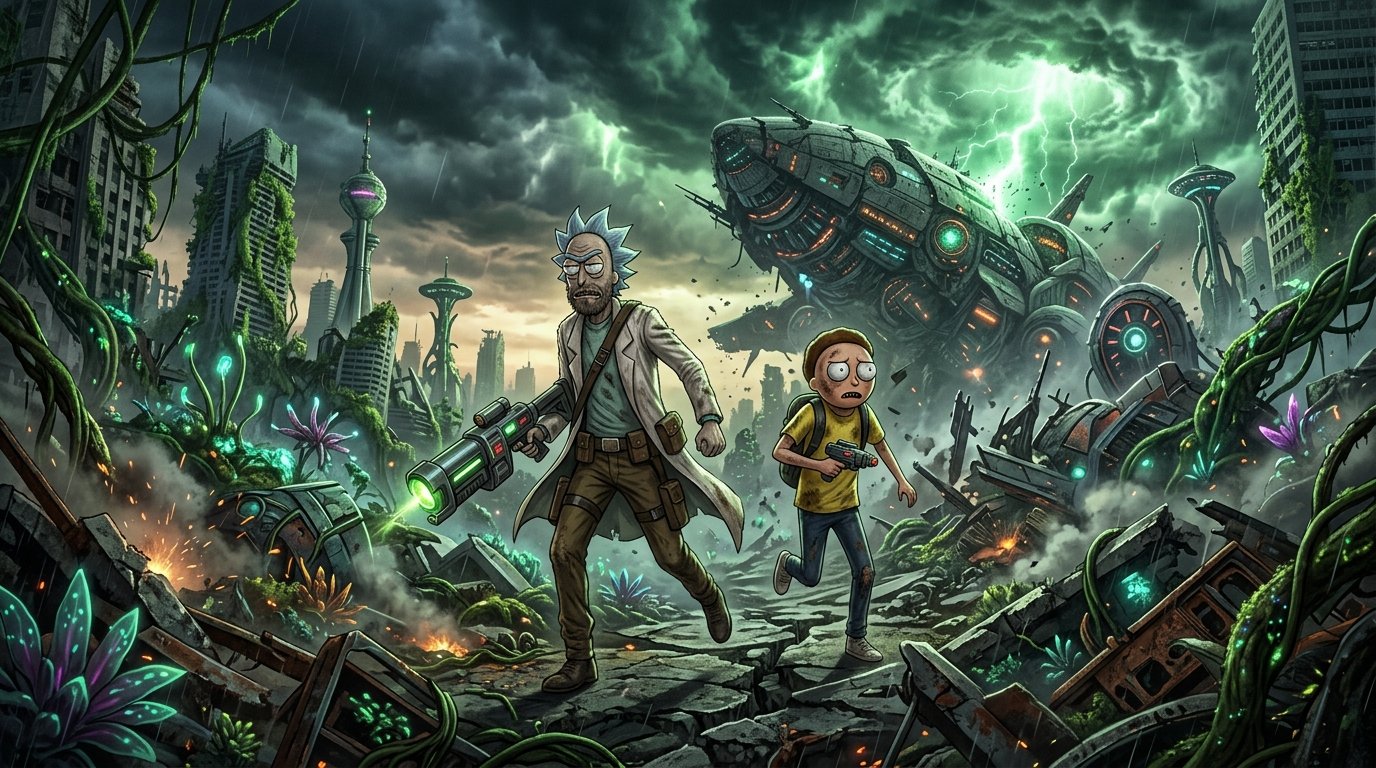 Evil Morty Mobile Wallpaper 4k 4k wallpaper