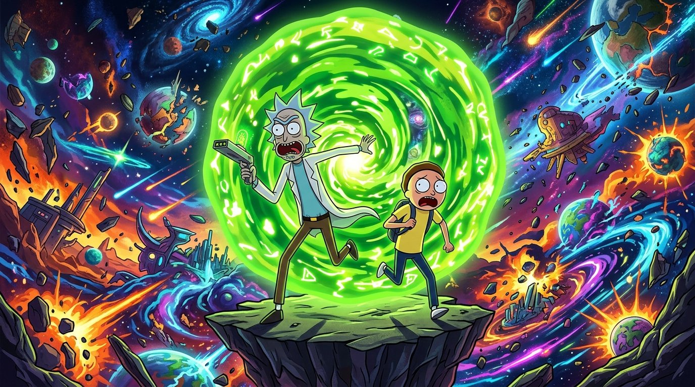 Rick And Morty Cartoon Wallpaper 4k 4k wallpaper