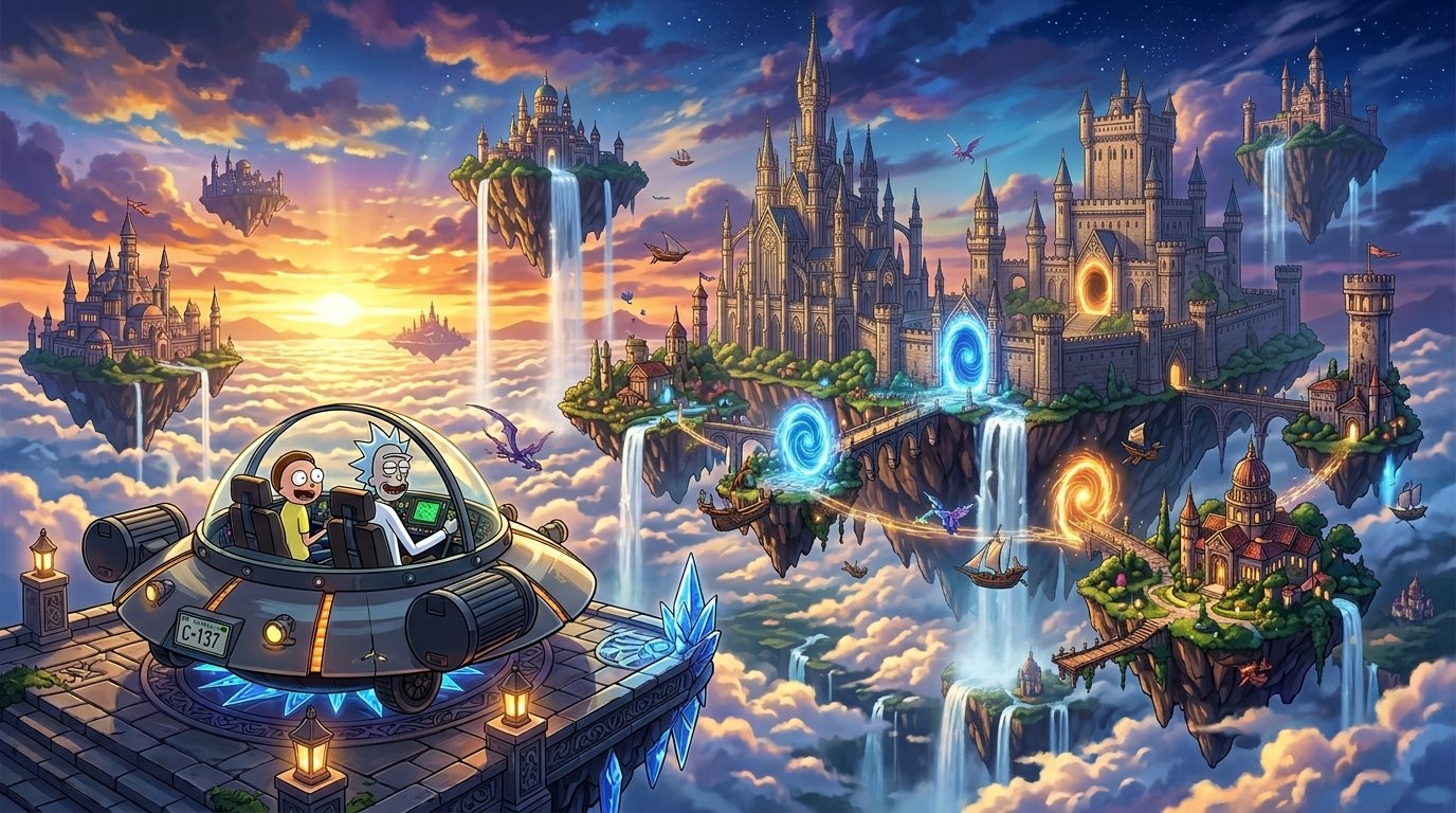 Rick And Morty Dark Theme Wallpaper 4k 4k wallpaper