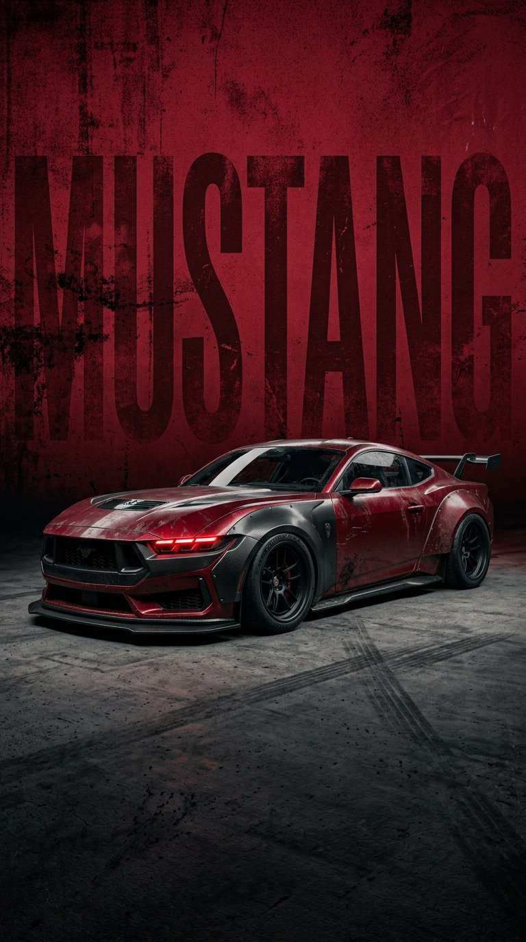 Black Mustang Iphone Wallpaper Hd 4k wallpaper