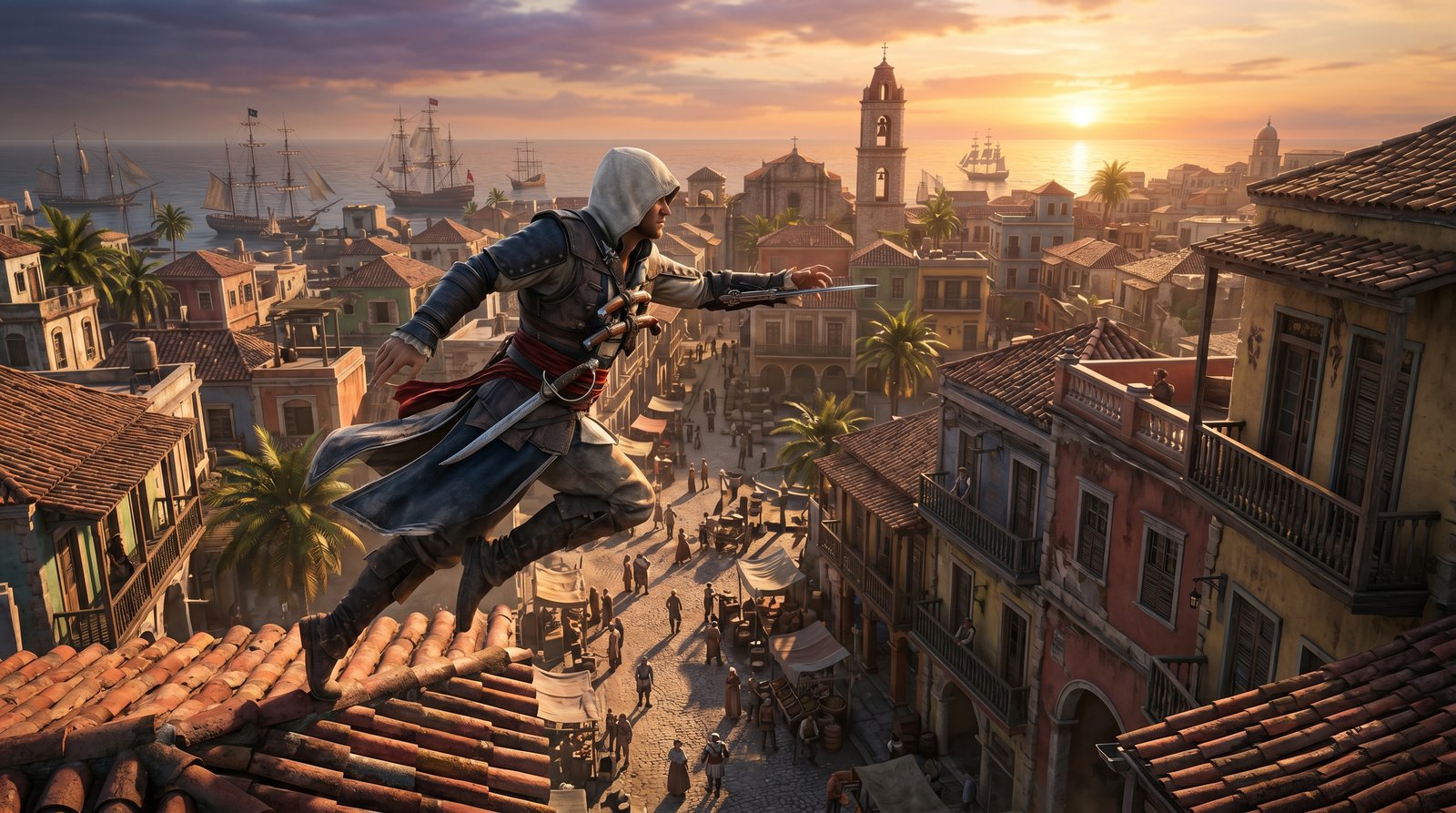 Ac Black Flag Desktop 4k 4k wallpaper