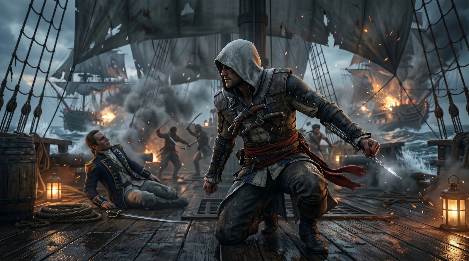 Edward Kenway 4k Desktop 4k wallpaper