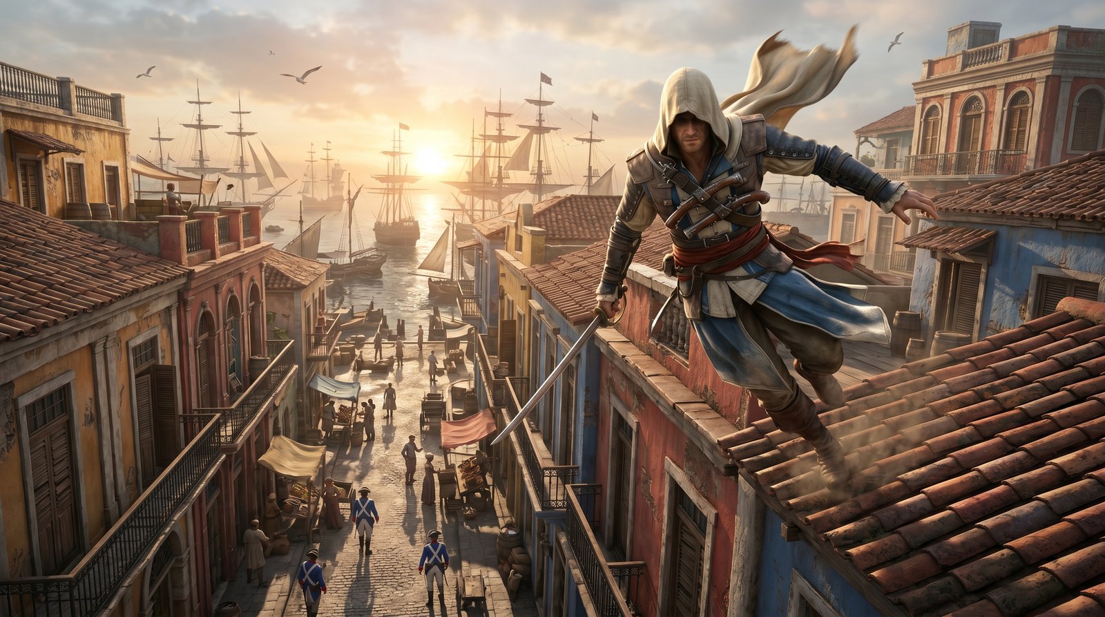Pirate Assassin Wallpaper Hd 4k wallpaper