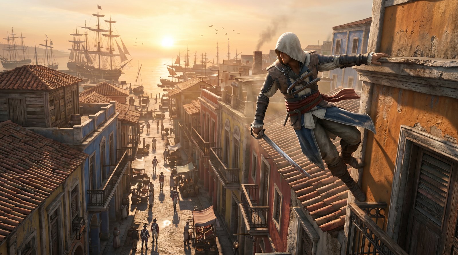 Ac Black Flag Island 4k 4k wallpaper