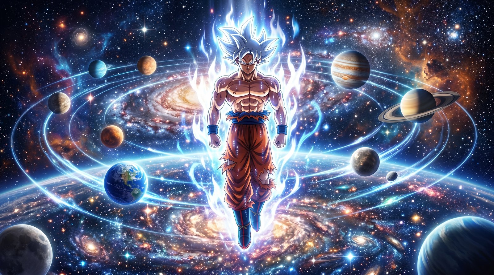 Goku Lightning Aura Wallpaper 4k wallpaper