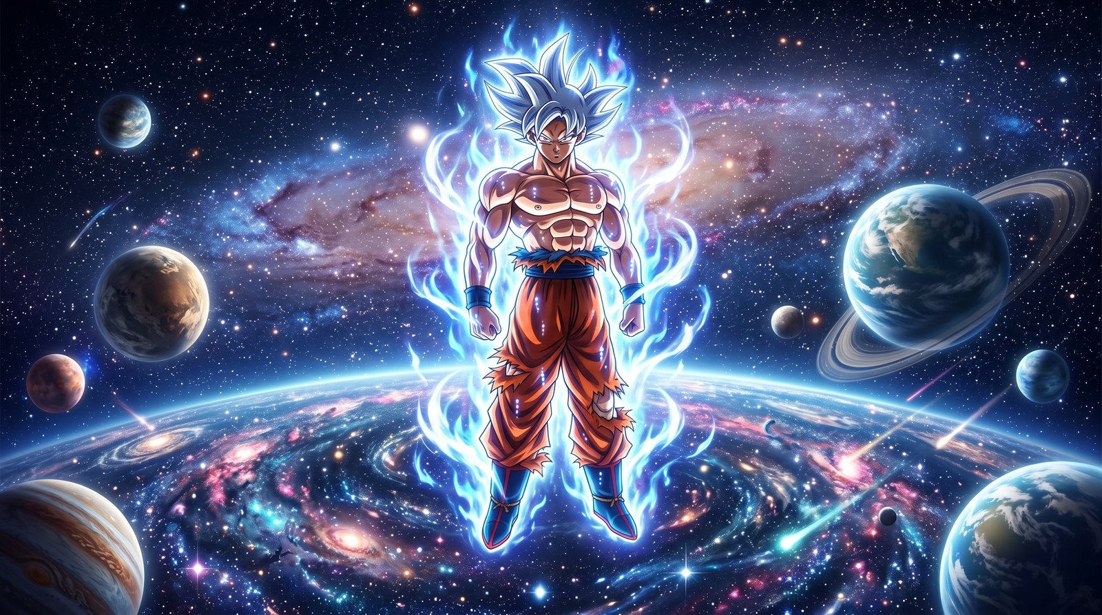 Goku Universe Survival Saga Wallpaper 4k wallpaper