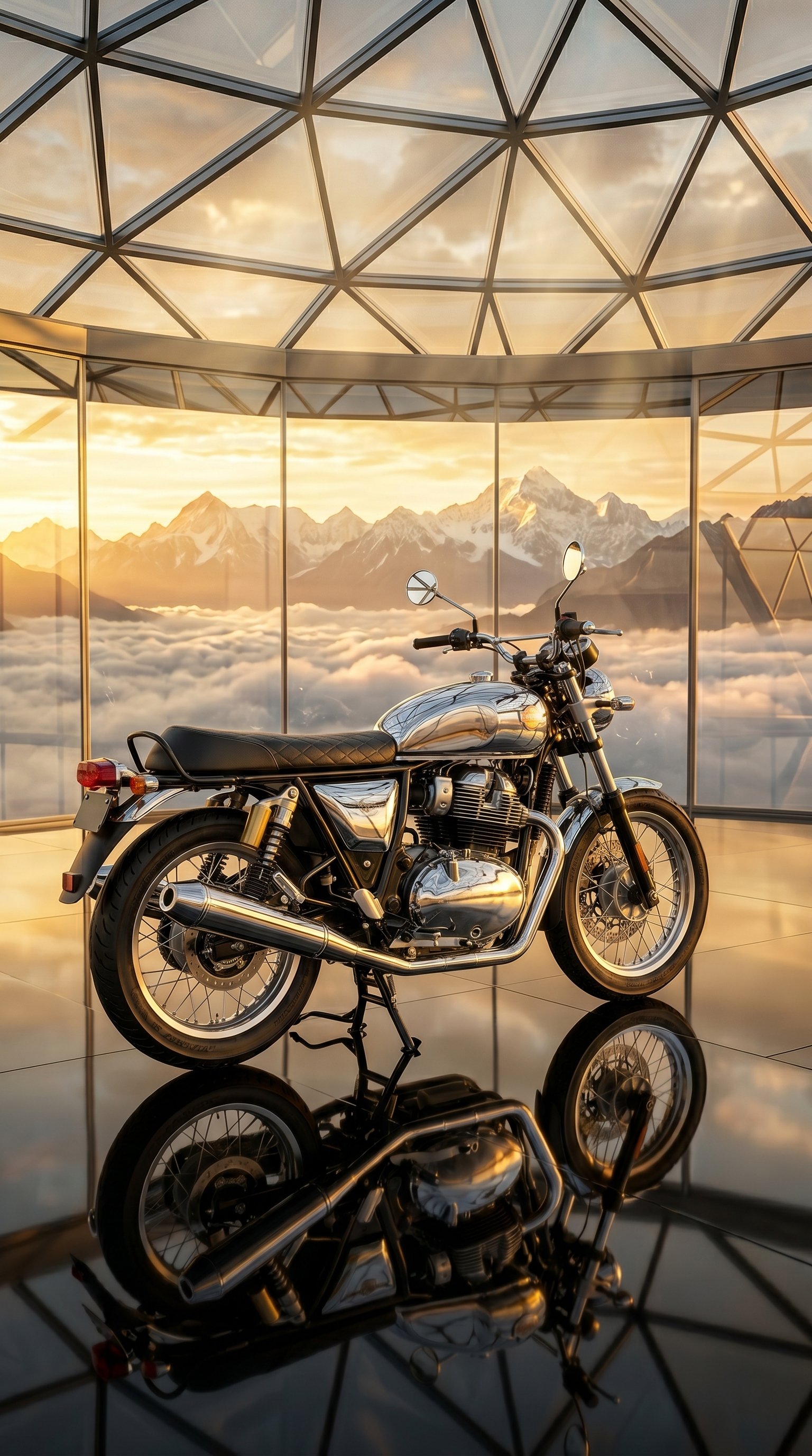 Bullet Wallpaper Modified Bike 4k wallpaper