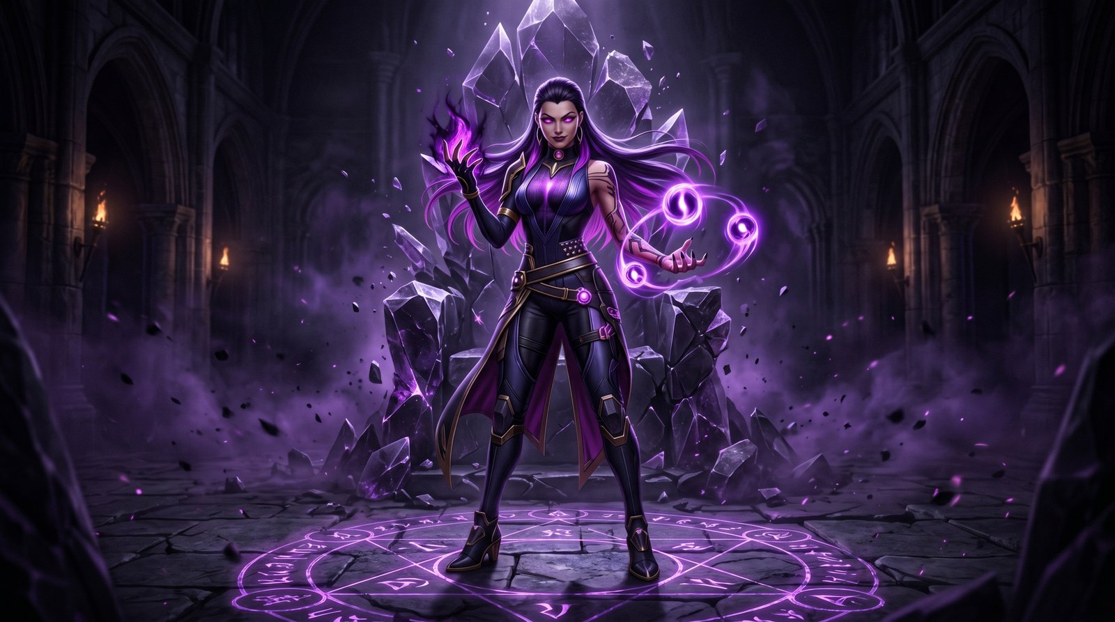 Dark Reyna Valorant Wallpaper 4k wallpaper