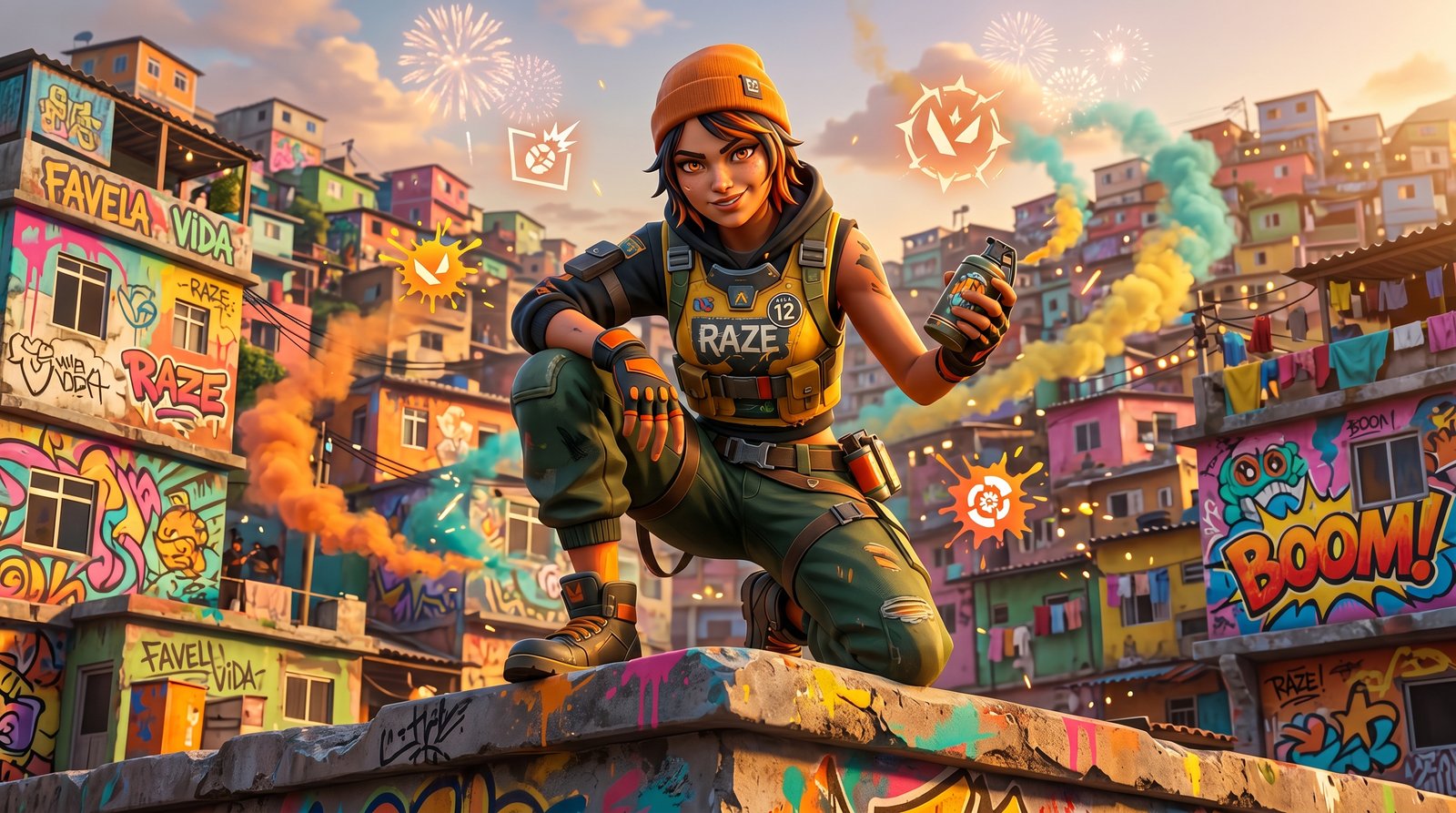 Raze Valorant Wallpaper For Pc 4k wallpaper