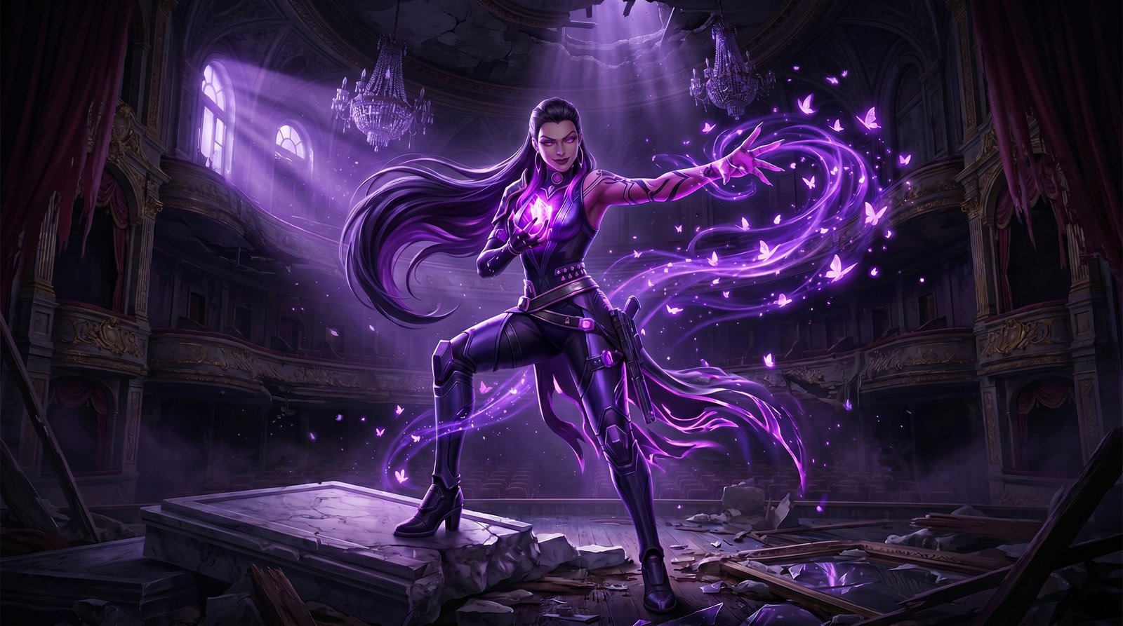 Reyna Dominator Valorant Wallpaper 4k wallpaper
