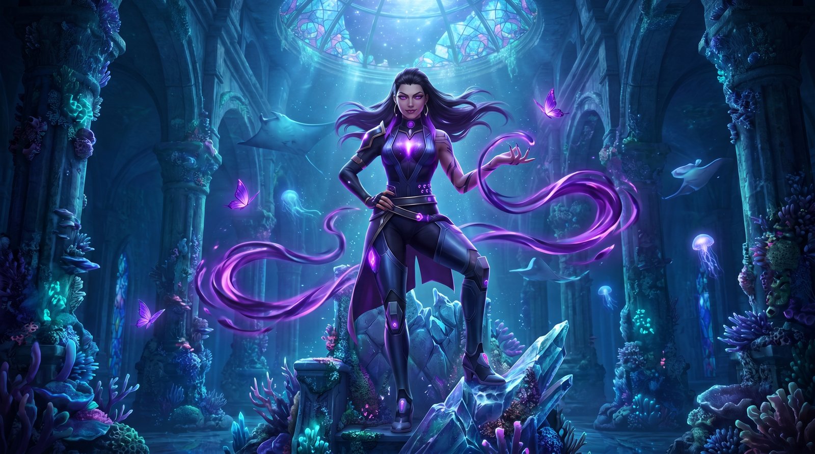 Reyna Valorant Wallpaper 1080p 4k wallpaper