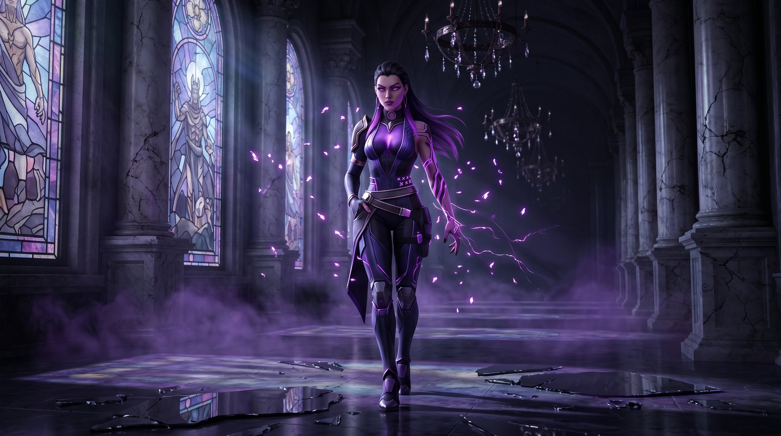 Reyna Valorant Wallpaper Cinematic 4k wallpaper