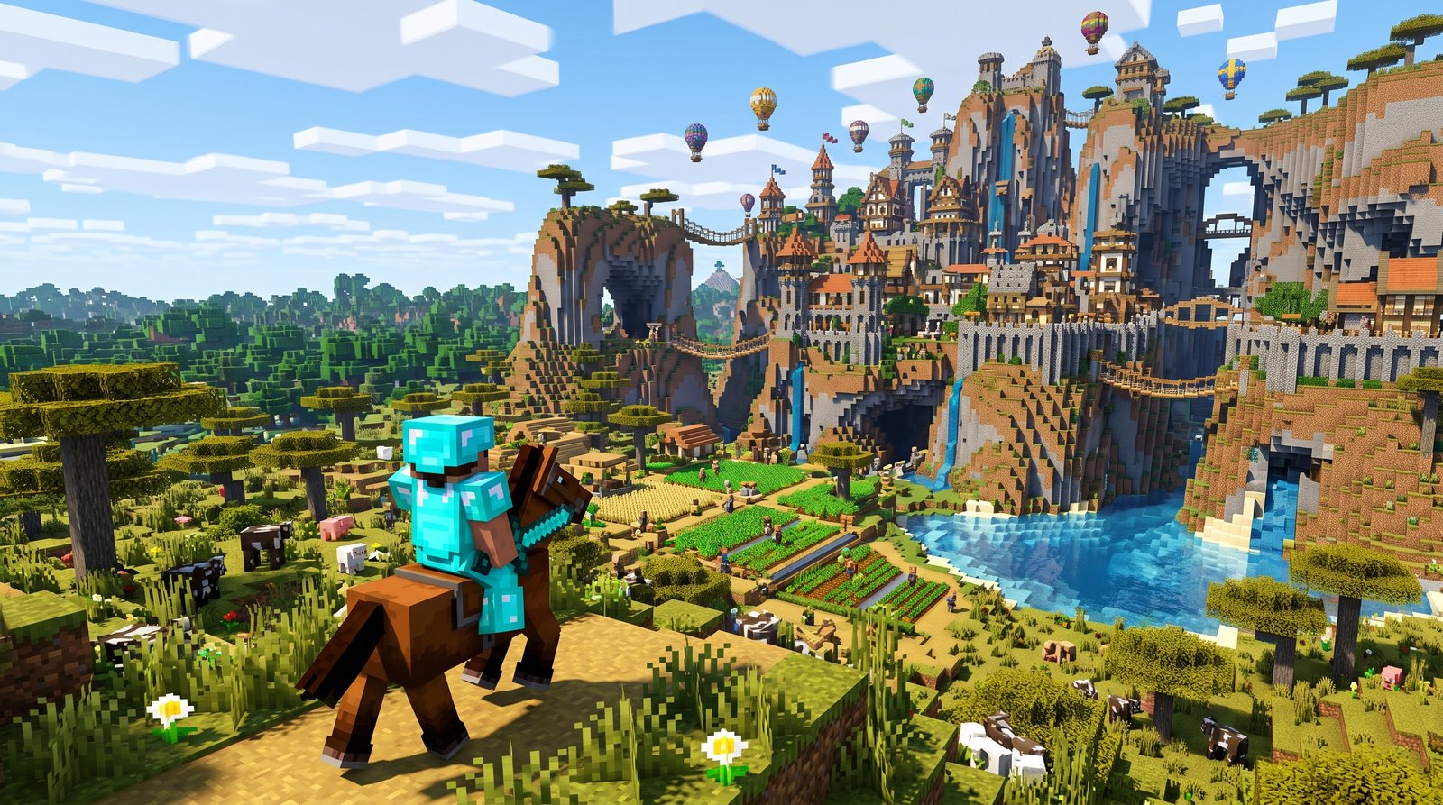 Minecraft Mountain Wallpaper 4k 4k wallpaper
