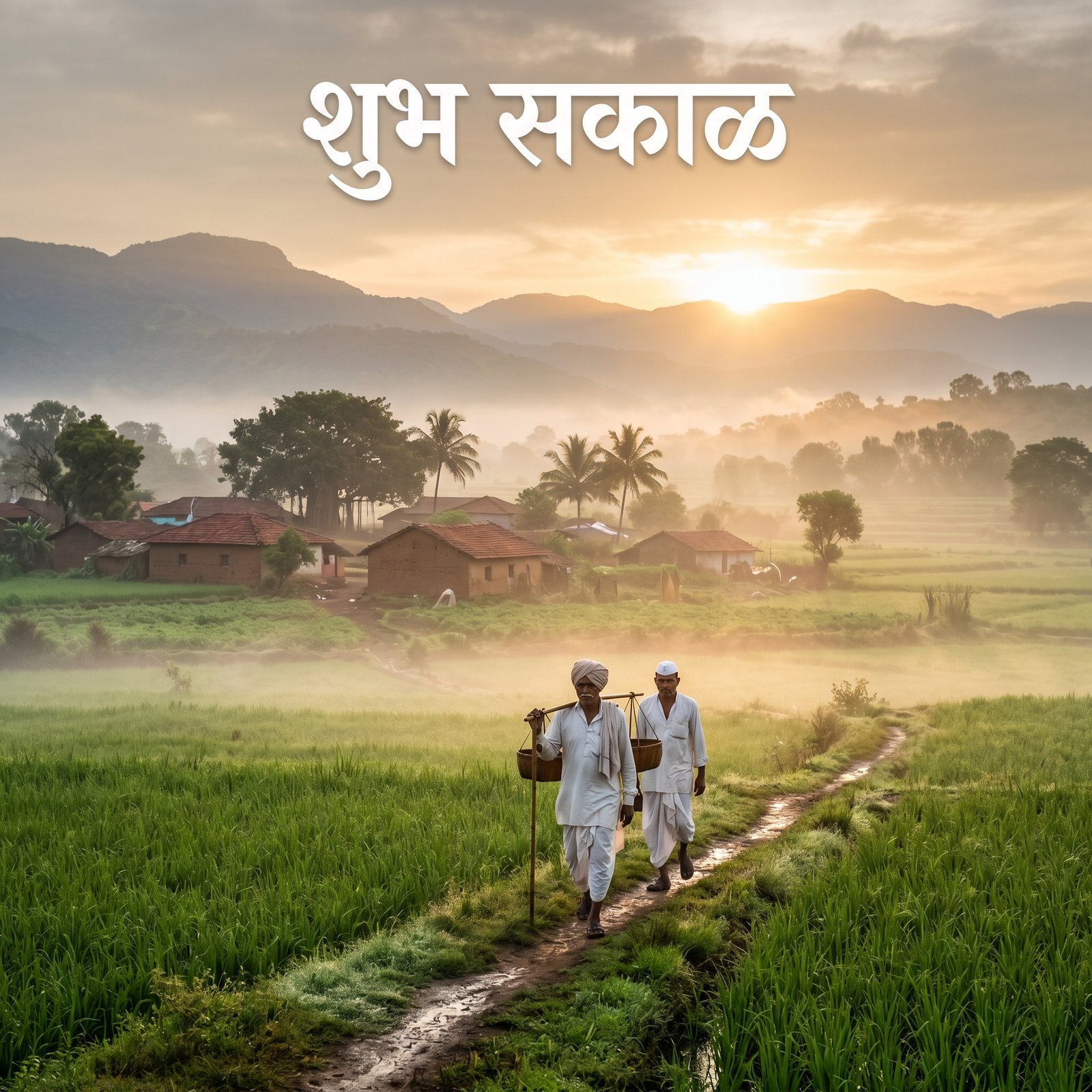 Do you want this eye-catching Good Morning Marathi Images For Daily Share in 1920x1080 quality. Ideal for anyone searching fo