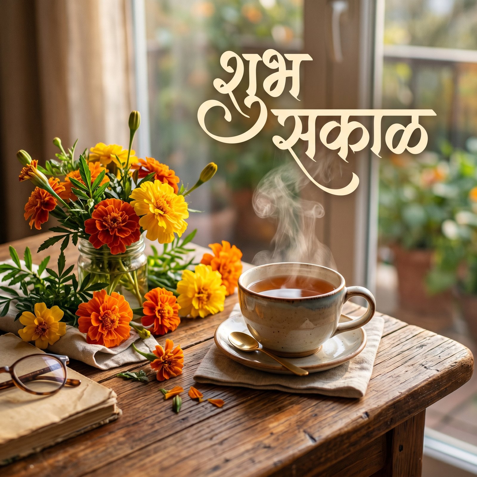 Good Morning Marathi Wishes For A Happy  4k wallpaper