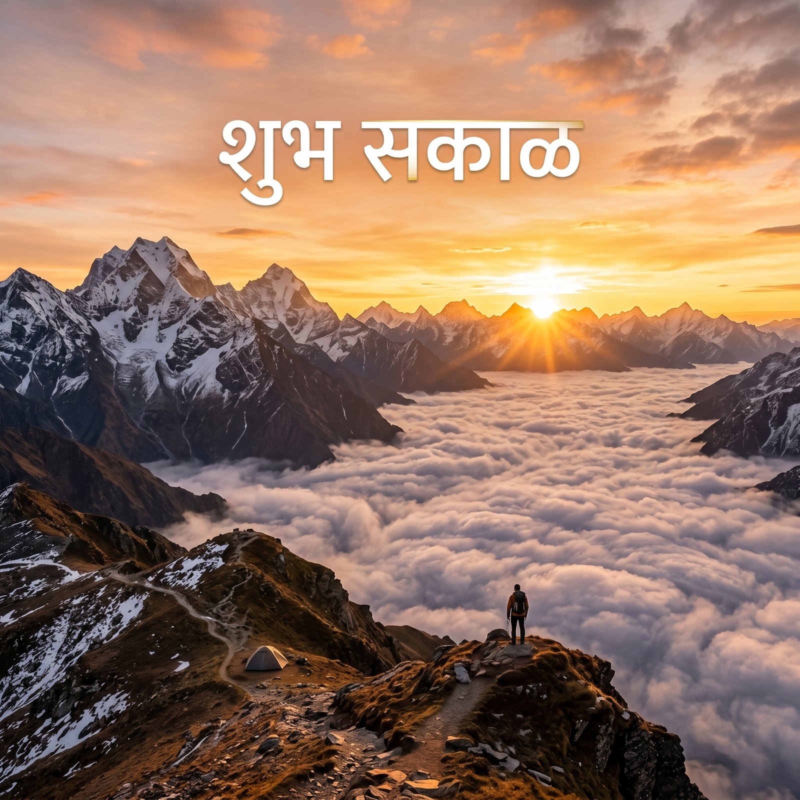 Download this Best Good Morning Marathi Greetings in high quality design with 1920x1080 resolution. Perfect for your laptop,