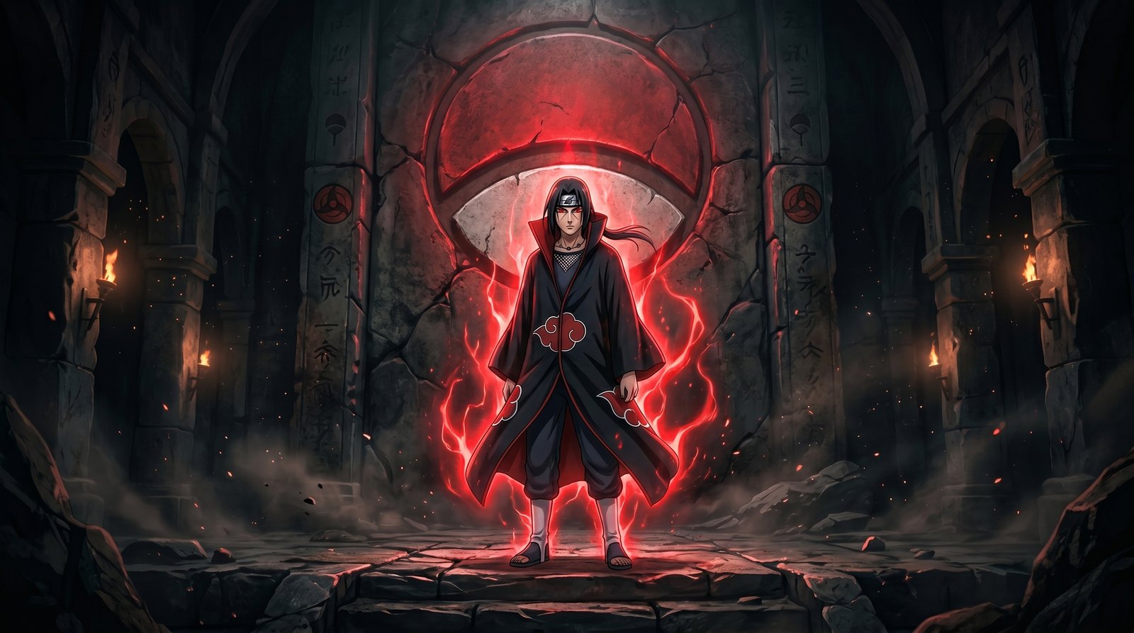Itachi Uchiha Wallpaper Akatsuki 4k wallpaper