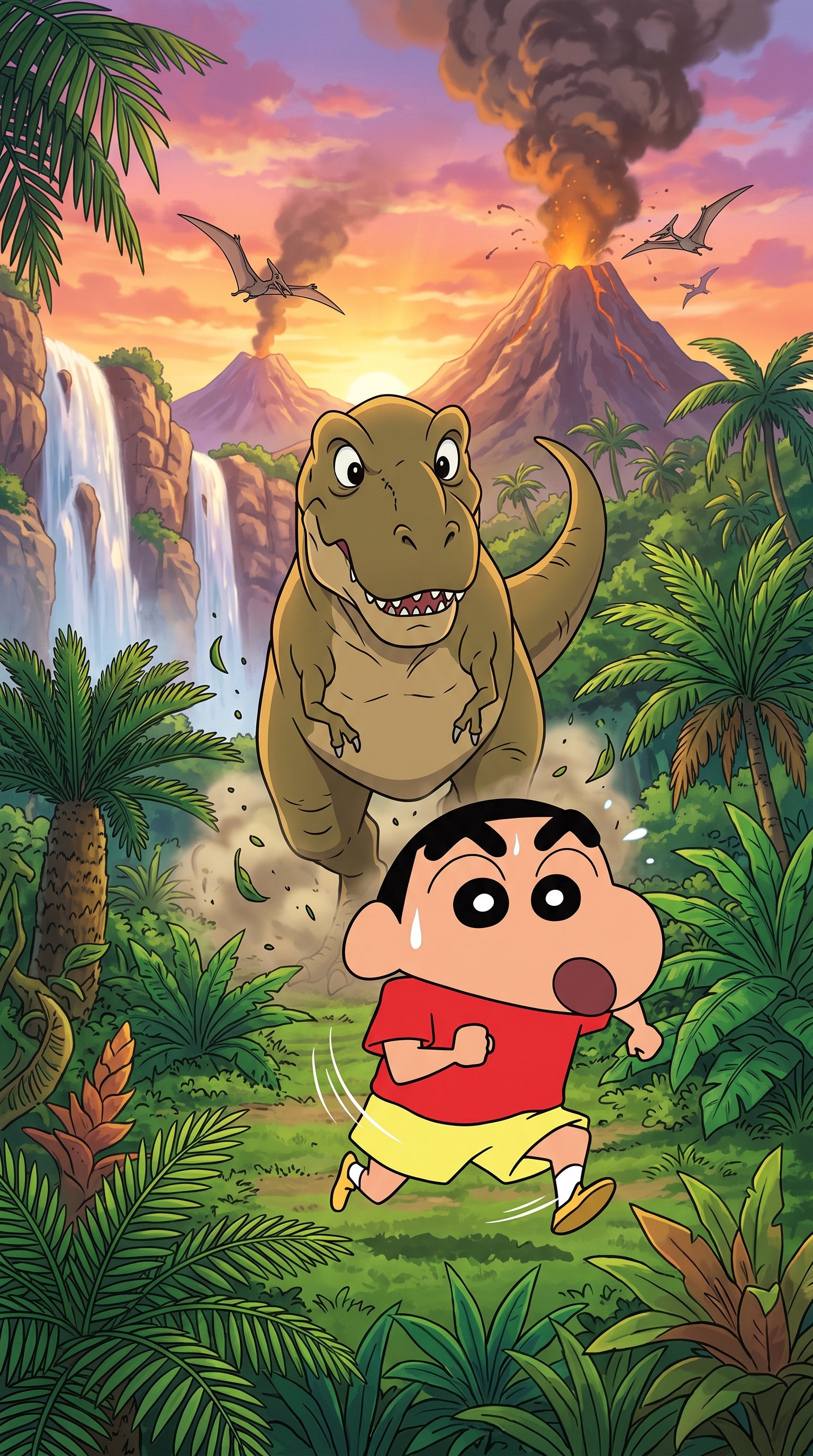 Shinchan Movie Wallpaper Phone 4k wallpaper