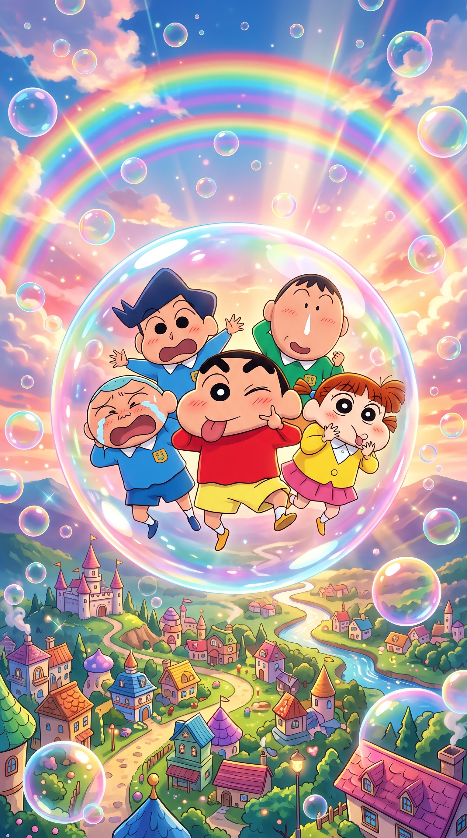 Do you want this eye-catching Shinchan Summer Wallpaper Phone in 2160x3840 quality. Ideal for anyone searching for premium 4k