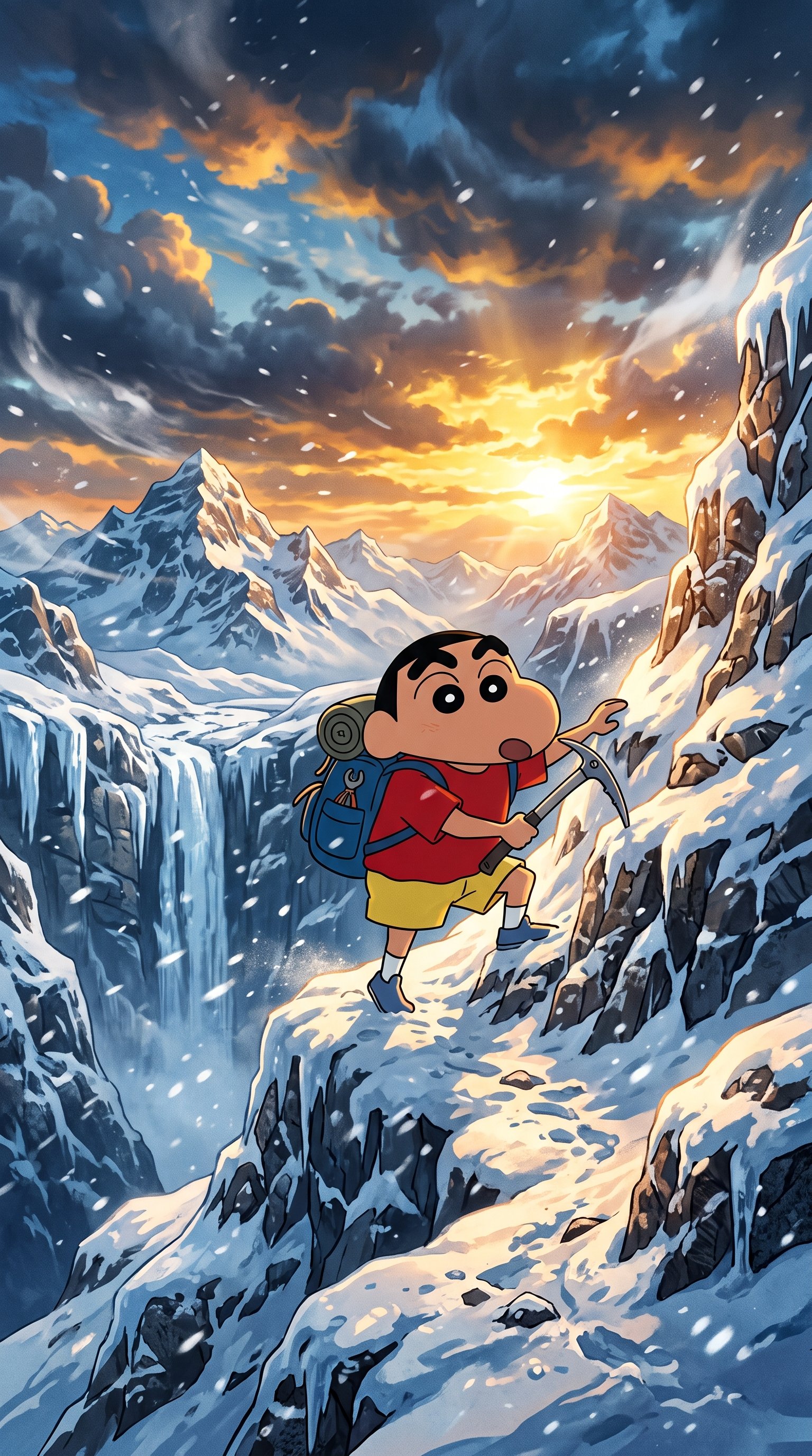 Do you want this eye-catching Shinchan Vertical Wallpaper Phone in 2160x3840 quality. Ideal for anyone searching for premium