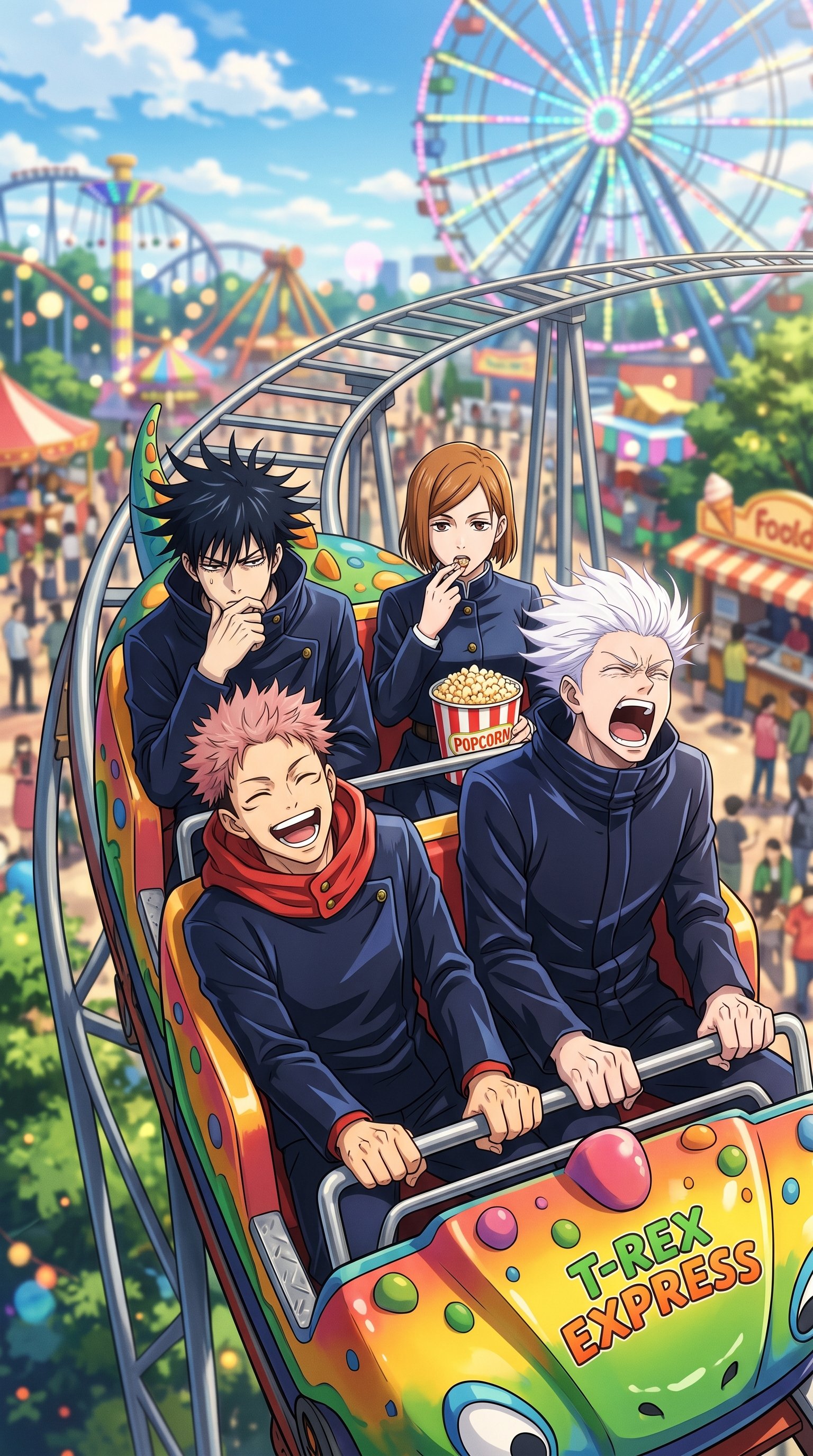 Do you want this eye-catching Gojo Funny Anime Wallpaper Hd in 2160x3840 quality. Ideal for anyone searching for premium 4k w