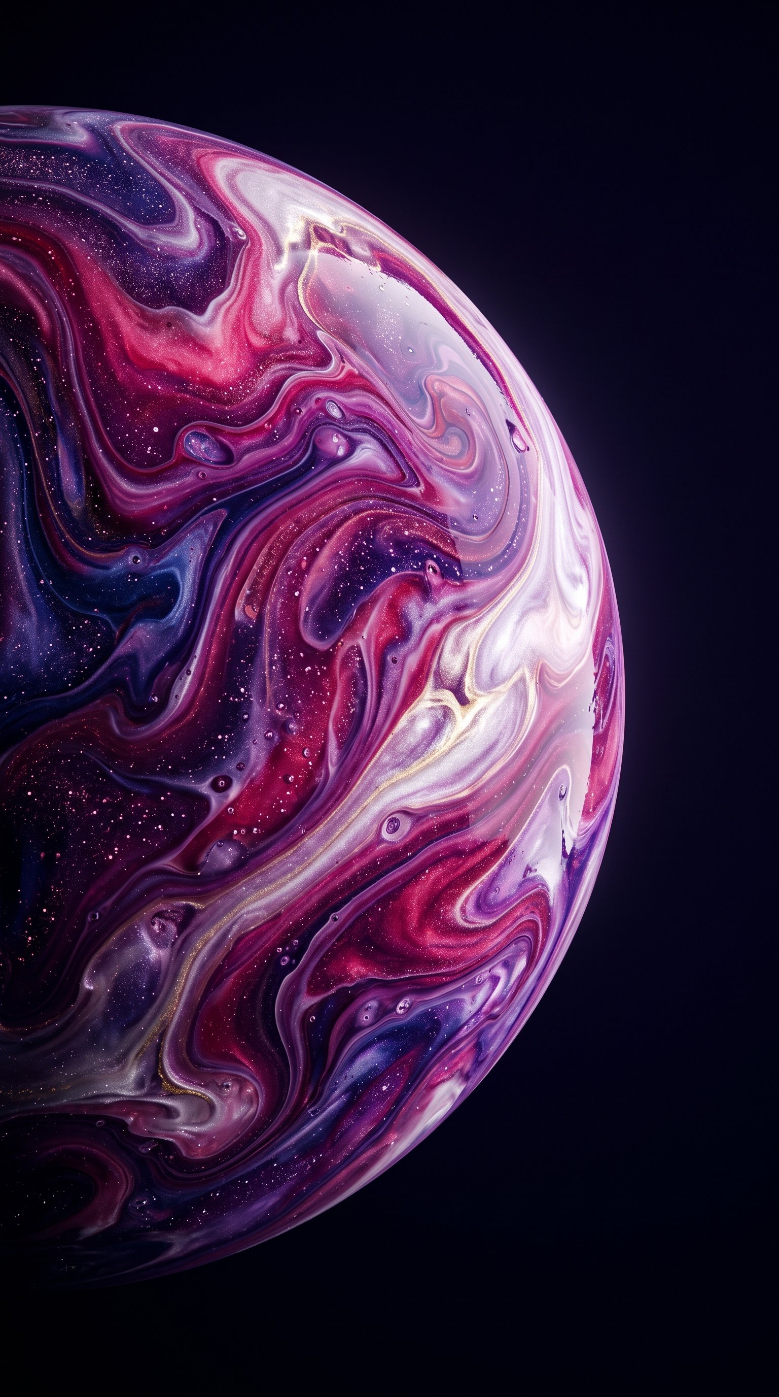 Onyx Planet Iphone Wallpaper 4k wallpaper