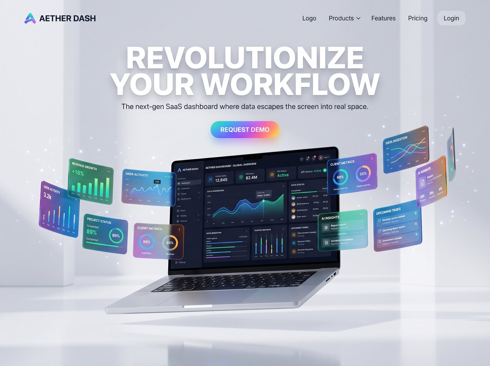 Download this Creative Portfolio Hero Header in high quality design with 1920x1080 resolution. Perfect for your laptop, mobil