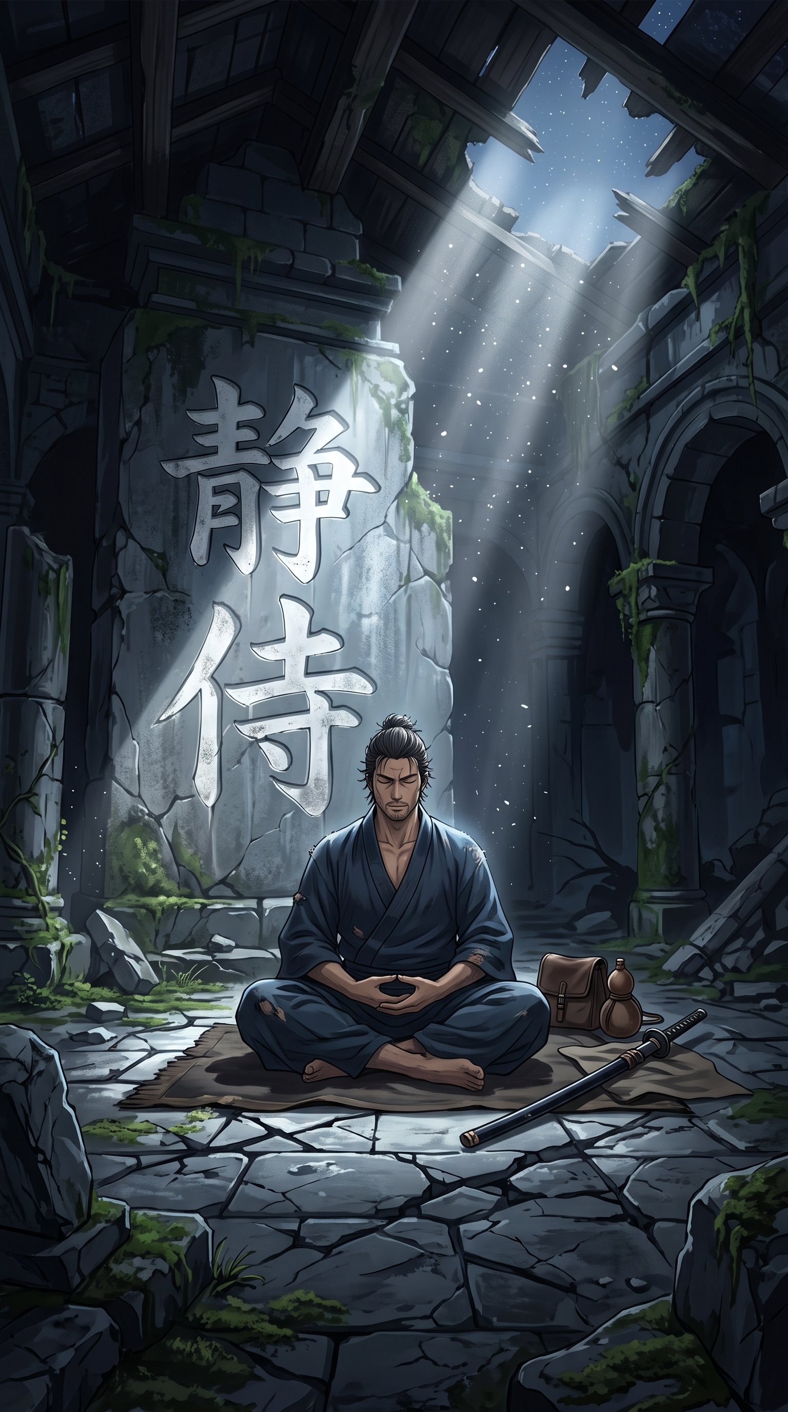 What Do you think about this Anime Sword Man Wallpaper delivers in 2160x3840 resolution. A must-have 4k wallpaper for enthusi