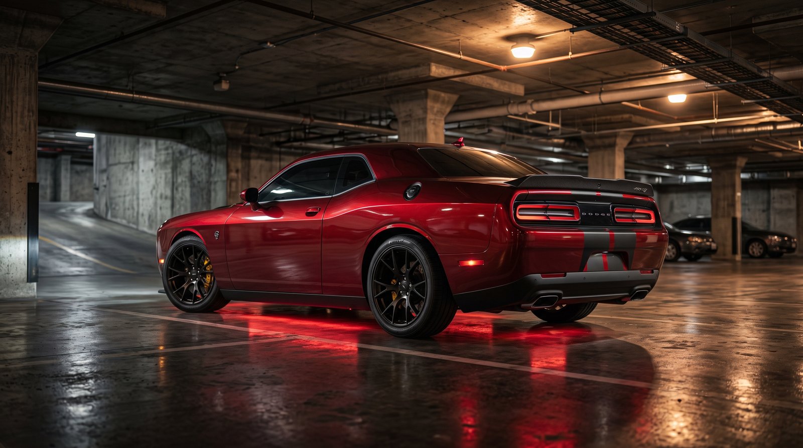 What Do you think about this Crimson Dodge Challenger Srt Hel 202607181748 delivers in 3840x2160 resolution. A must-have 4k w