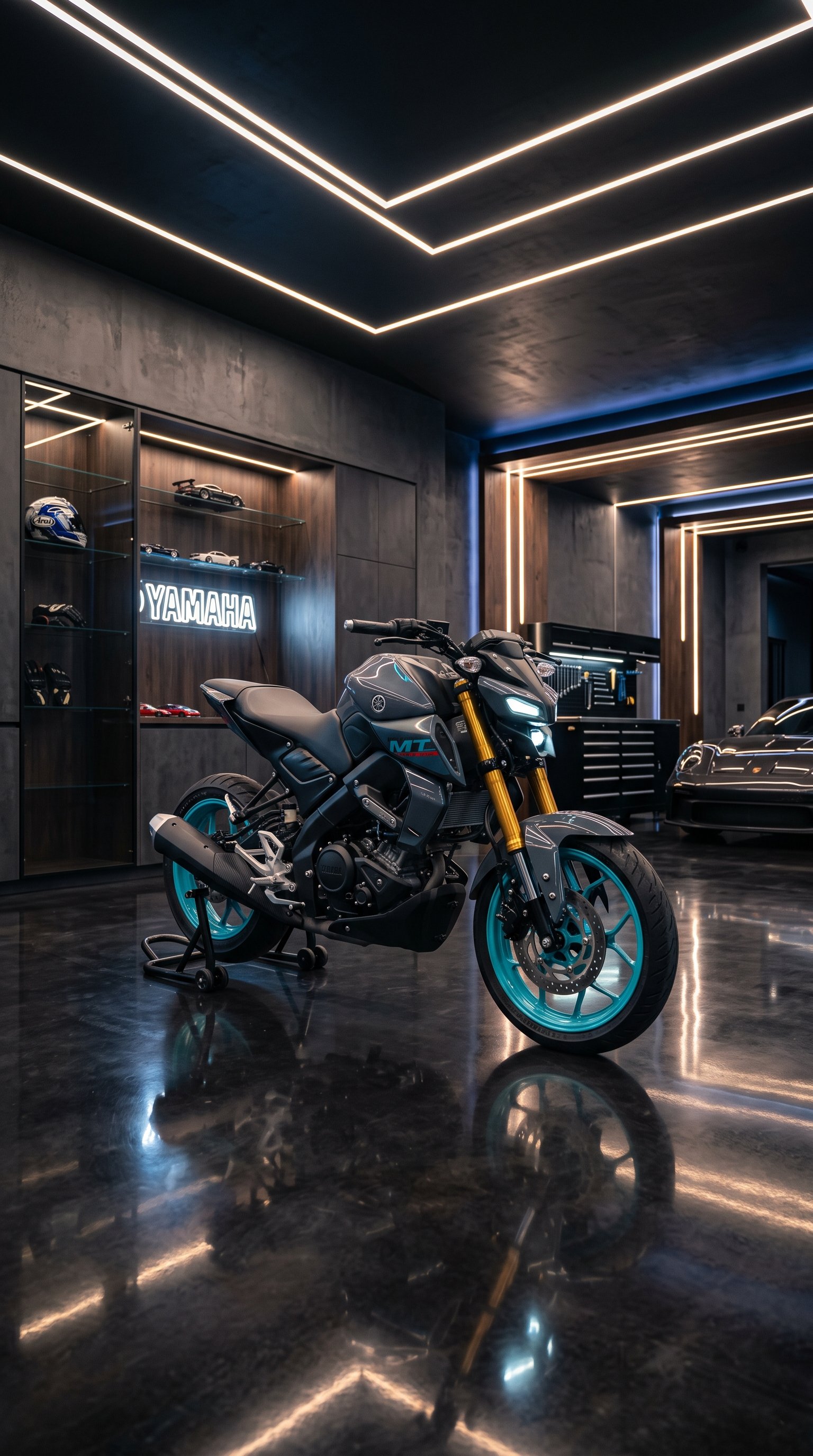 What Do you think about this Yamaha Mt 15 Cinematic Wallpaper delivers in 21 resolution. A must-have 4k wallpaper for enthusi